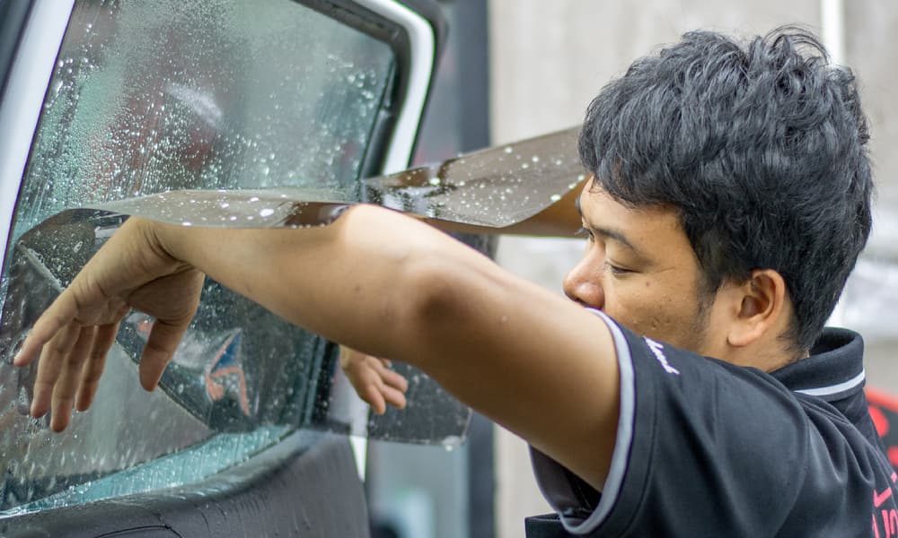 ผลงานติดฟิล์มกรองแสง บ้านคนรักรถ - ภาพที่ 3