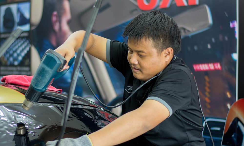 ผลงานติดฟิล์มกรองแสง บ้านคนรักรถ - ภาพที่ 4